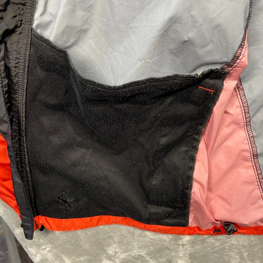 Columbia Oregon State Beavers Packable Raincoat Mens Black Orange Good Hooded L - Picture 11 of 16